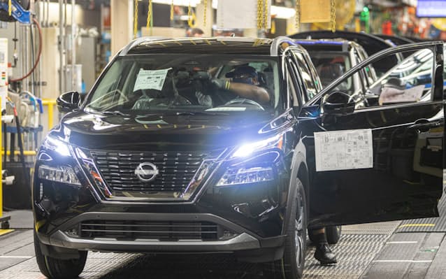 日産、米国で一転増産　トランプ関税対応で減産計画撤回